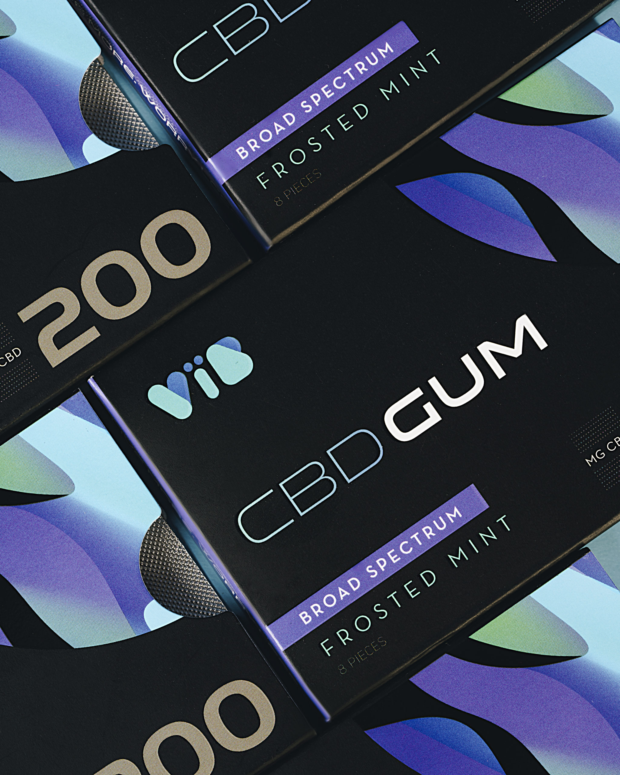 VIB CBD Gum, Relaxing and Refreshing