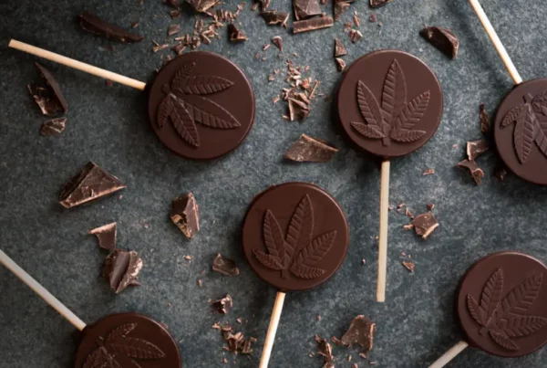 Chocolate Edibles on the table