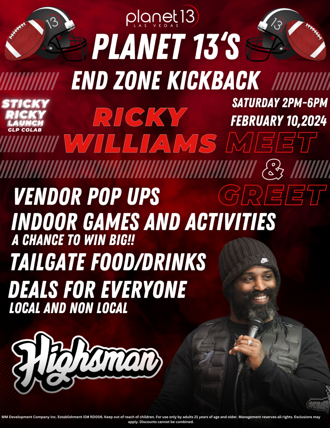 Super Bowl Event Planet 13
